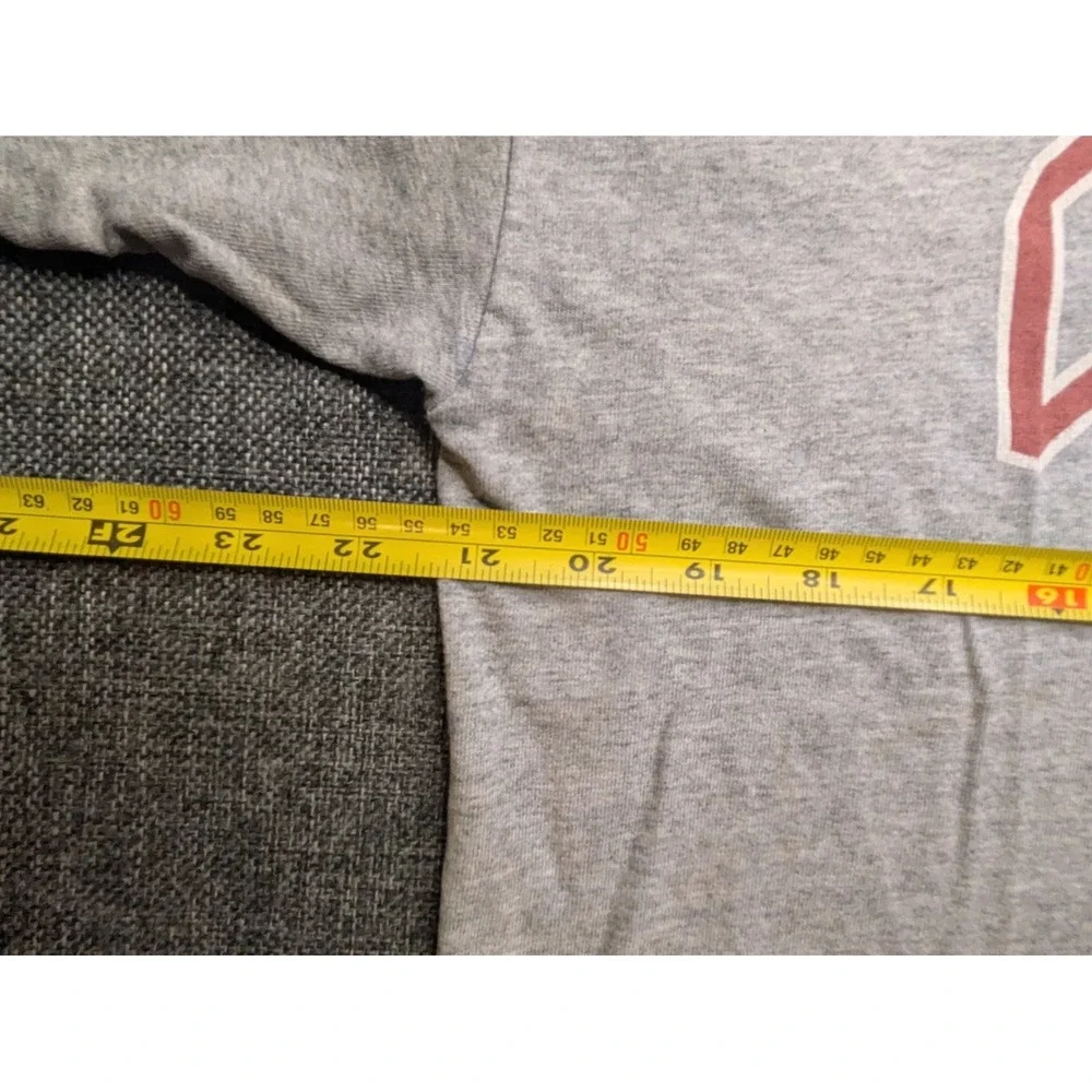 Vintage Washington State‎ University Cougars T Shirt 90's  Large Cotton Gray Tee
